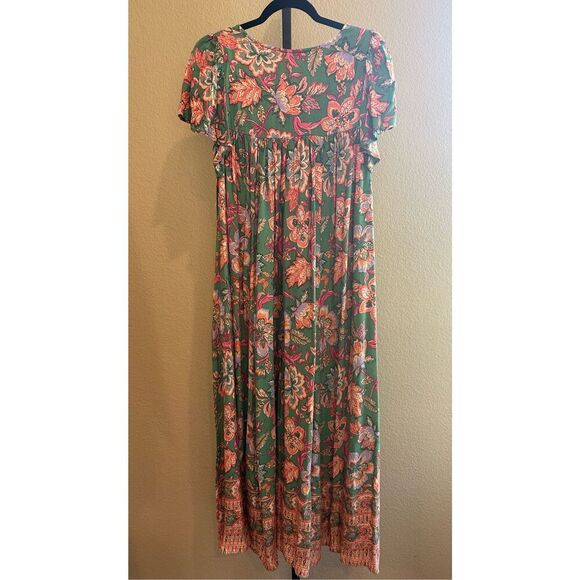 Size S Easel Los Angeles Paisely Floral Jumpsuit - Picture 4 of 8